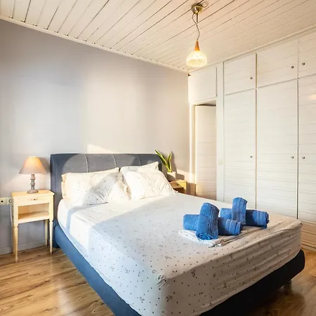 펜션 Seafront House - Infinite Blue In Mikra Mantineia 칼라마타