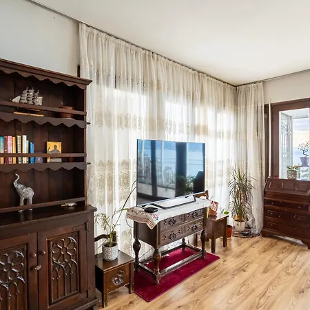펜션 Seafront House - Infinite Blue In Mikra Mantineia *